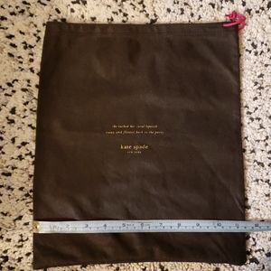 💜2 Ads/$10-Kate Spade Dust Bag
